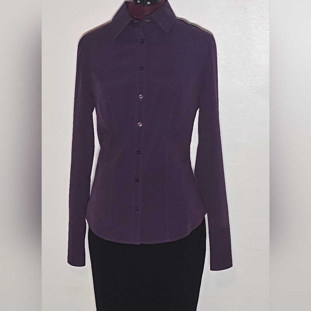 3 Express Stretch Deep Button Down Business Shirts